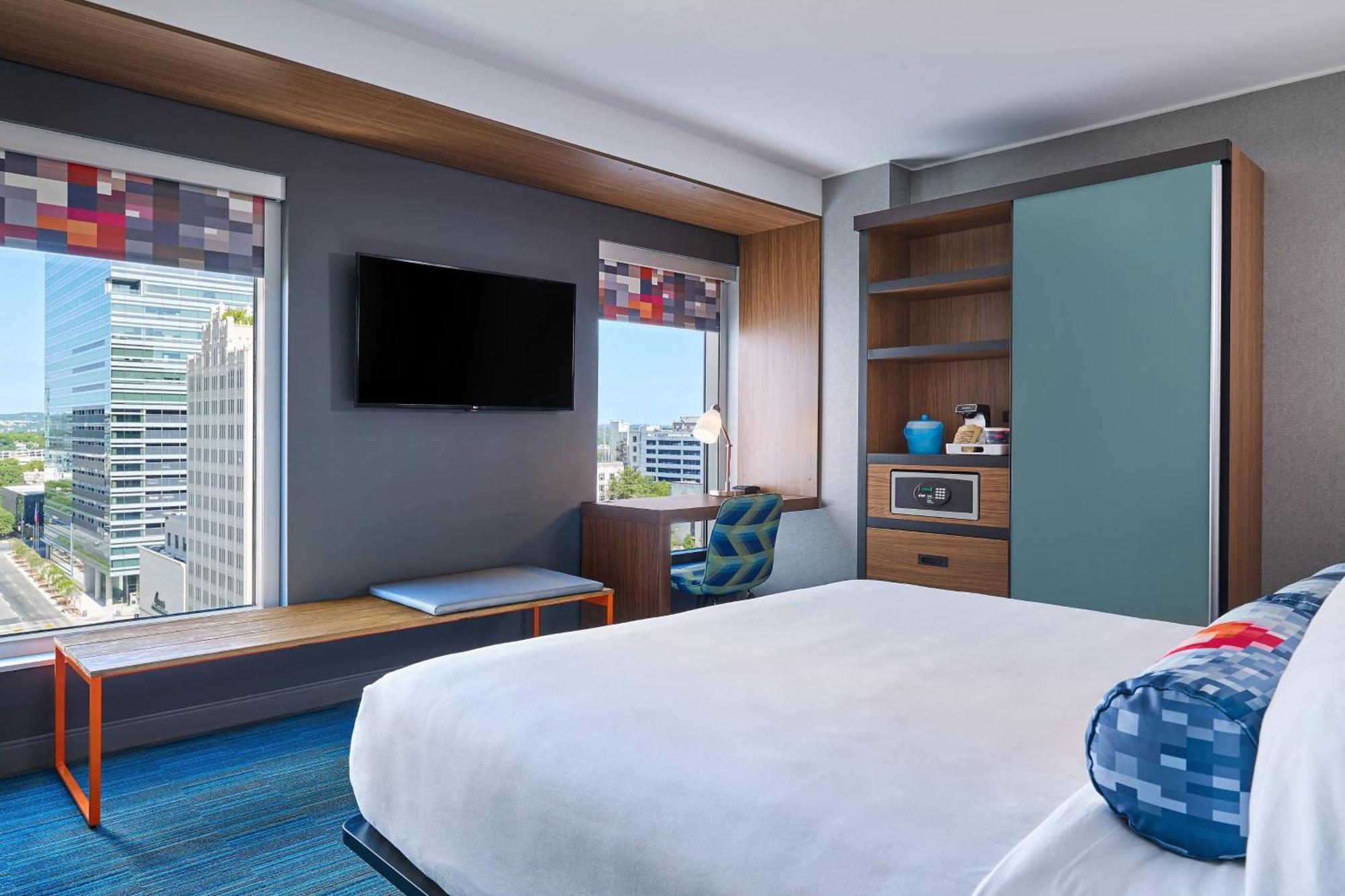 Hotel Aloft Austin Downtown Exterior foto
