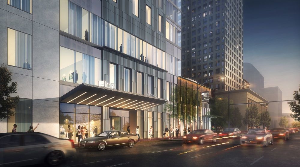 Hotel Aloft Austin Downtown Exterior foto